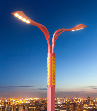 專利路燈 盛世飄揚 專利路燈 盛世飄揚